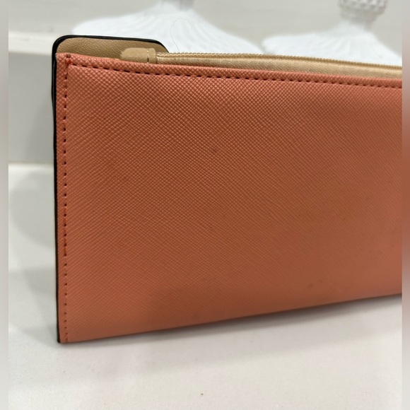 Sugar Skull Long Bifold Wallet with Zipper Pocket - Picture 5 of 11